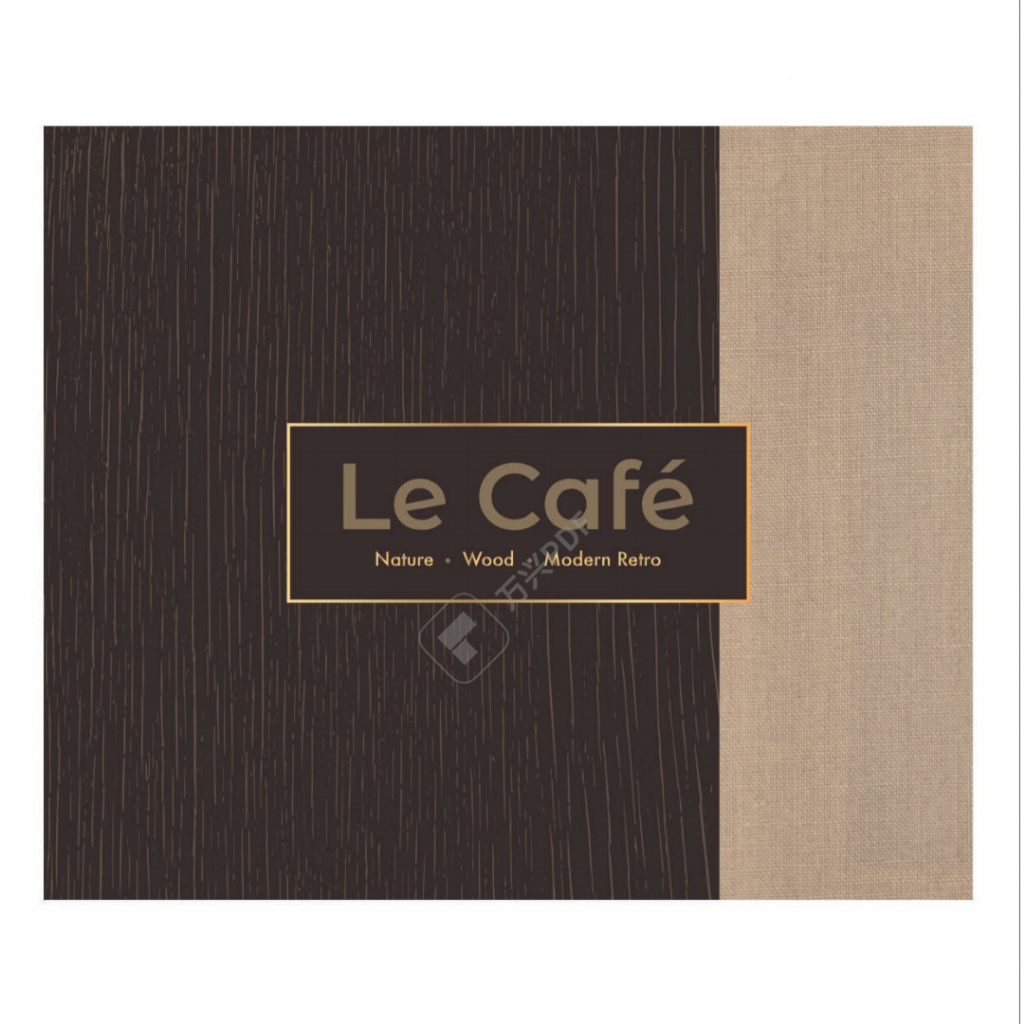 Fortuna Interior | Wallpaper Le Cafe/ Wallpaper Dinding Premium untuk Kamar, Ruang Tamu, Ruang Kelua