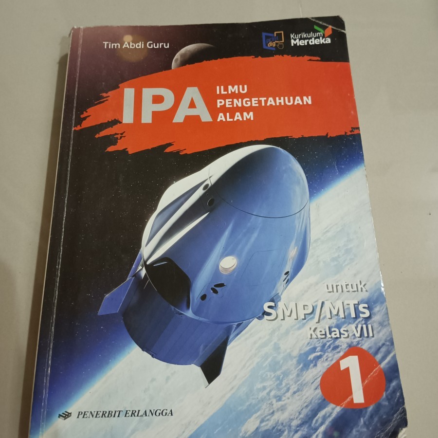 Buku IPA Kurikulum Merdeka Kelas VII SMP Erlangga