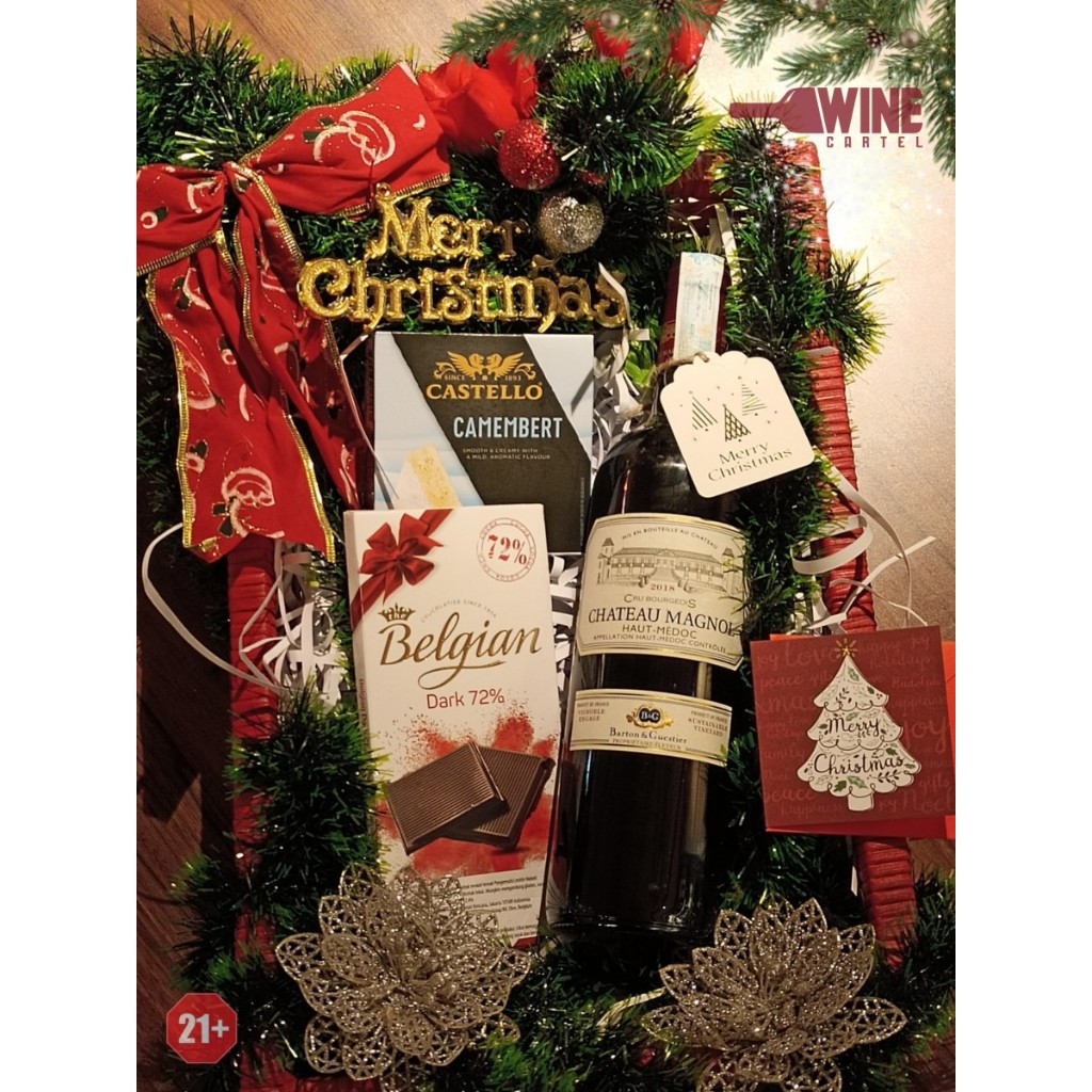 

Xmas Hampers Gift B&G (Barton & Guestier) Chateau Magnol French