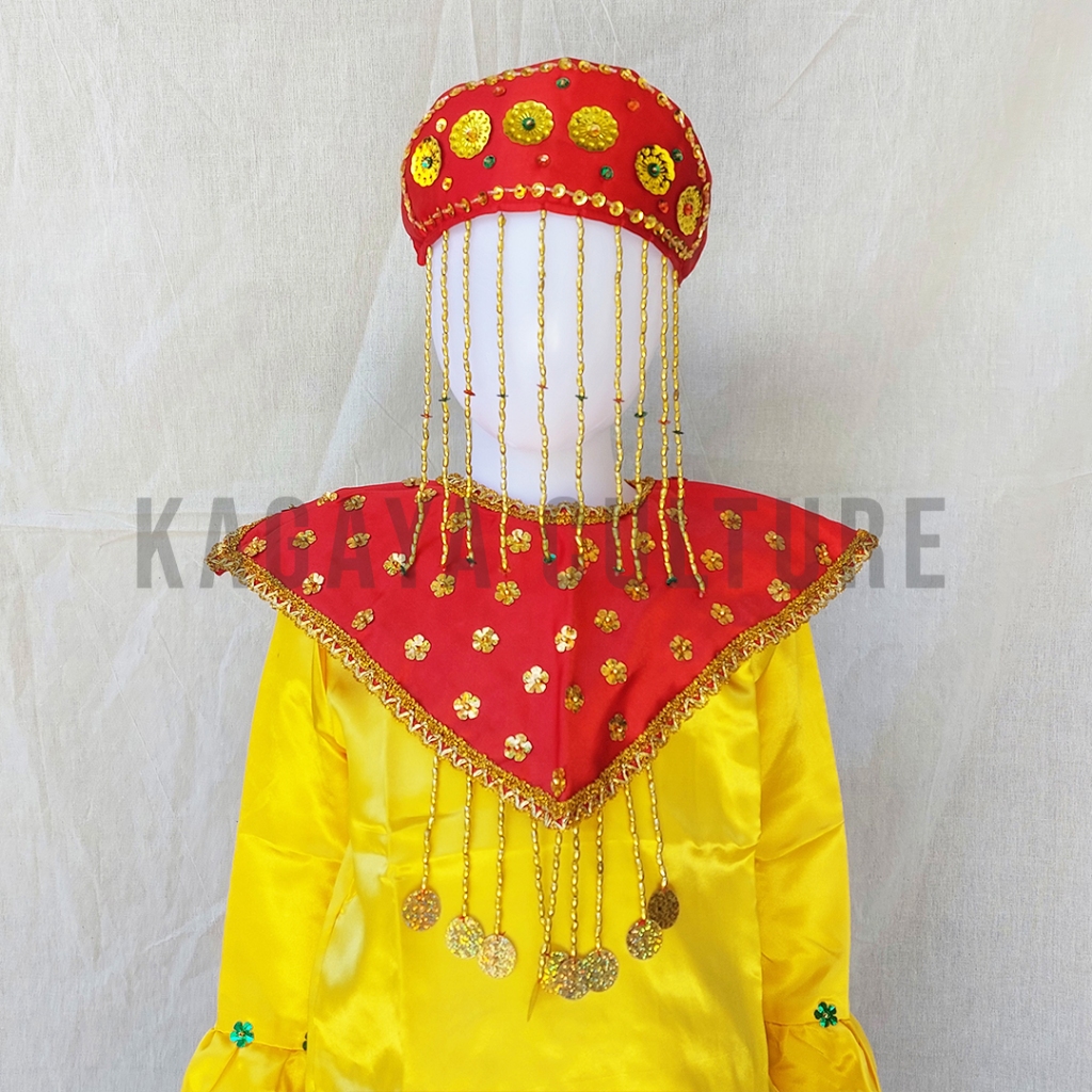 RB Baju Adat Betawi Anak Perempuan - Baju Adat Betawi Anak Kecil - Baju Betawi Anak Perempuan Ondel