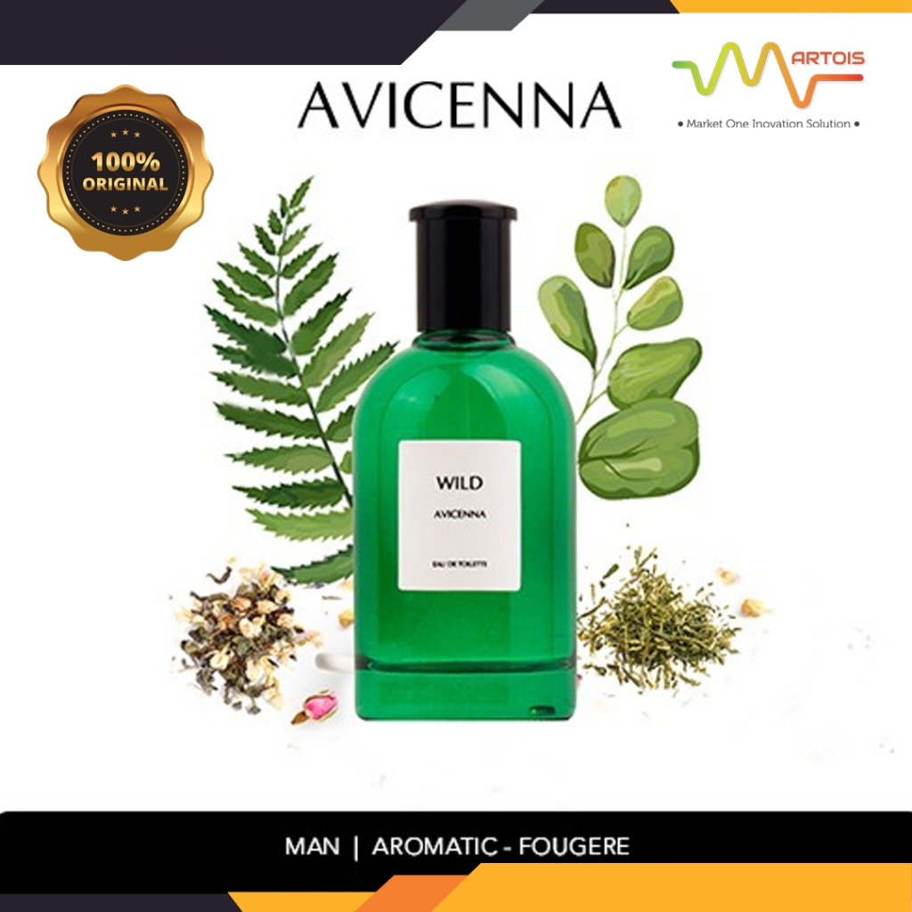 Avicenna Wild Men (New) EDT 100ml / Parfum Pria