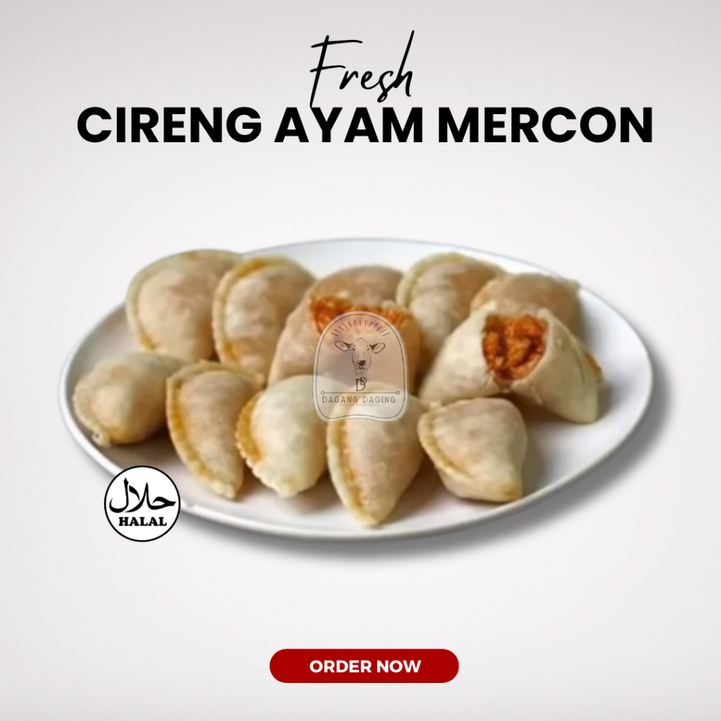 

Cireng Isi Ayam Suwir Mercon Pedas Halal Isi 5