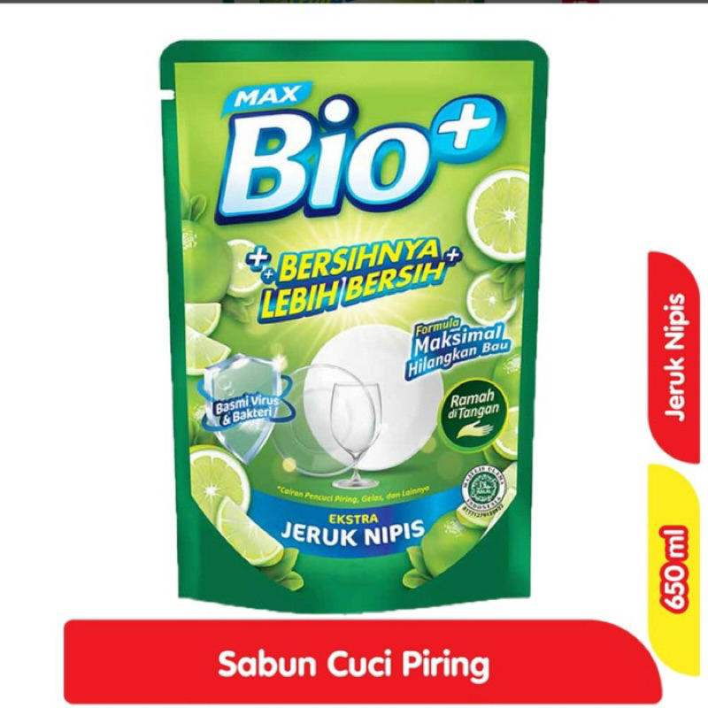 Max Bio+ Cairan Pencuci Piring