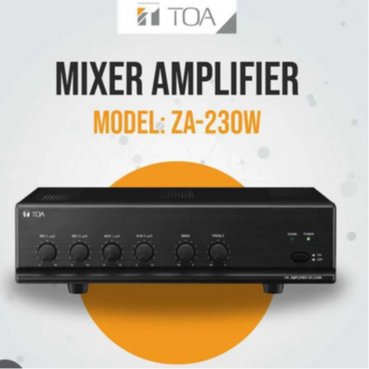 TOA ZA-230 Mixer Amplifier 30 W / Mixer Amplifier Toa ZA 230W/ZA230W (ORIGINAL)