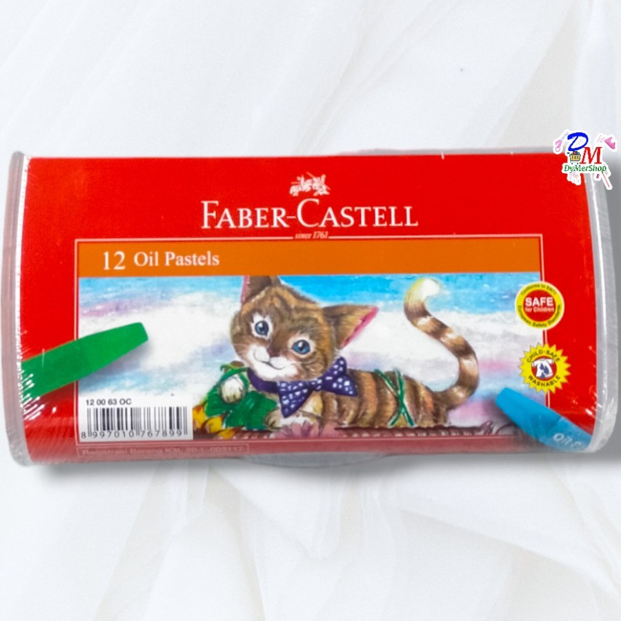 

Faber castell oil pastels eco pack isi 12 warna, 18 warna dan 24 warna - 18 warna