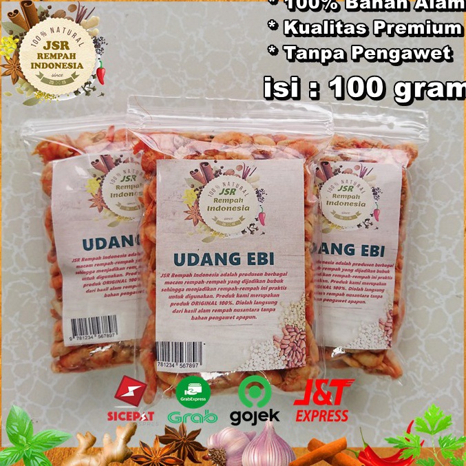 

KODE PRODUK JLFI415 UDANG EBI ASLI ISI 1 GRAM UDANG KERING KUALITAS PREMIUM BUMBU DAPUR JSR REMPAH