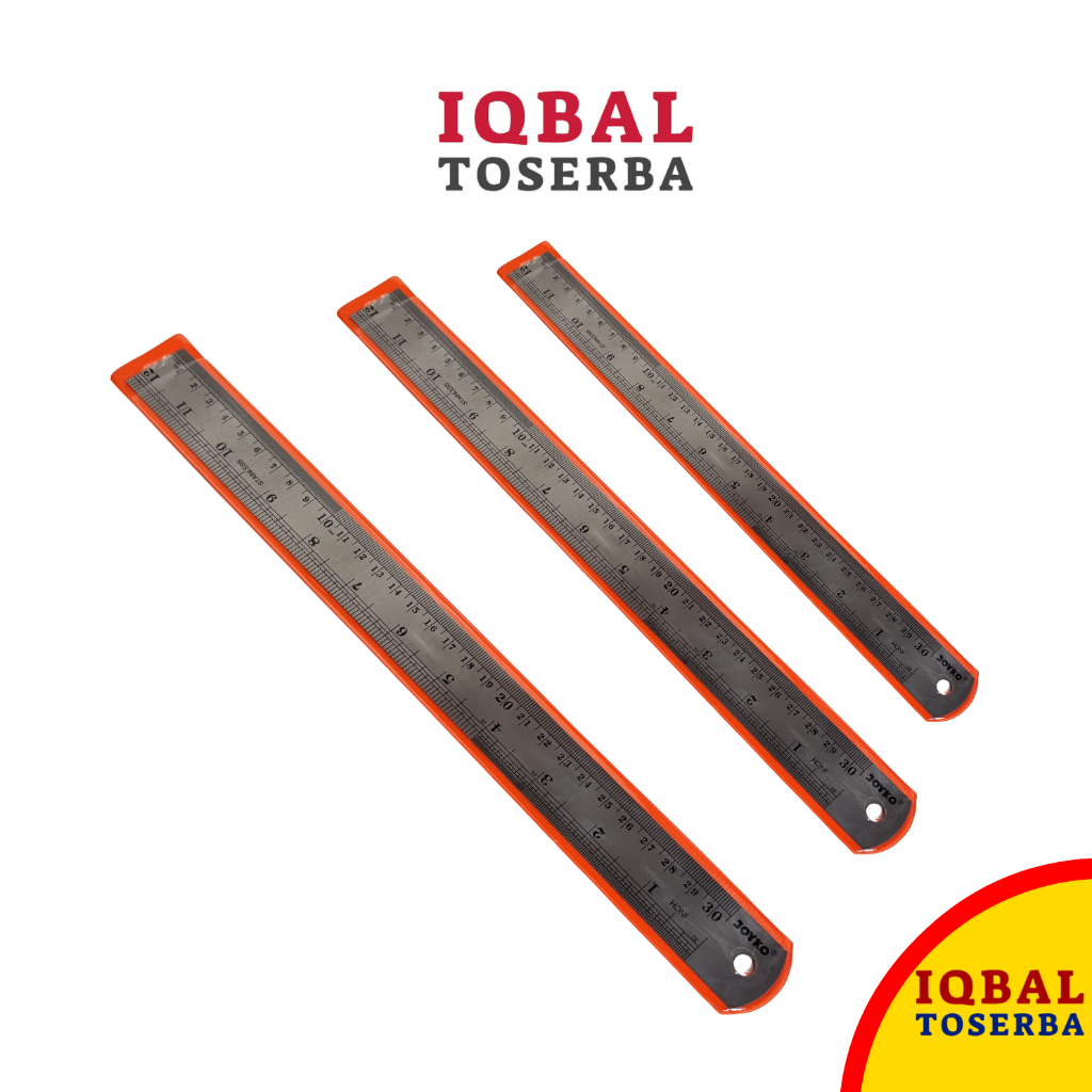 

PENGGARIS BESI JPOYKO 30 CM/ATK