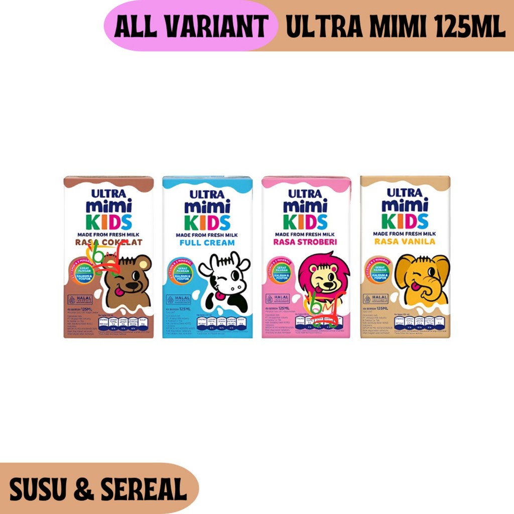 

Ultra Mimi Susu UHT untuk Buah Hati All Variant