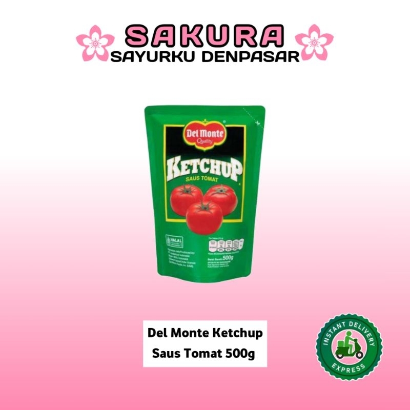 

Del Monte Ketchup Saus Tomat 500g - SAKURA