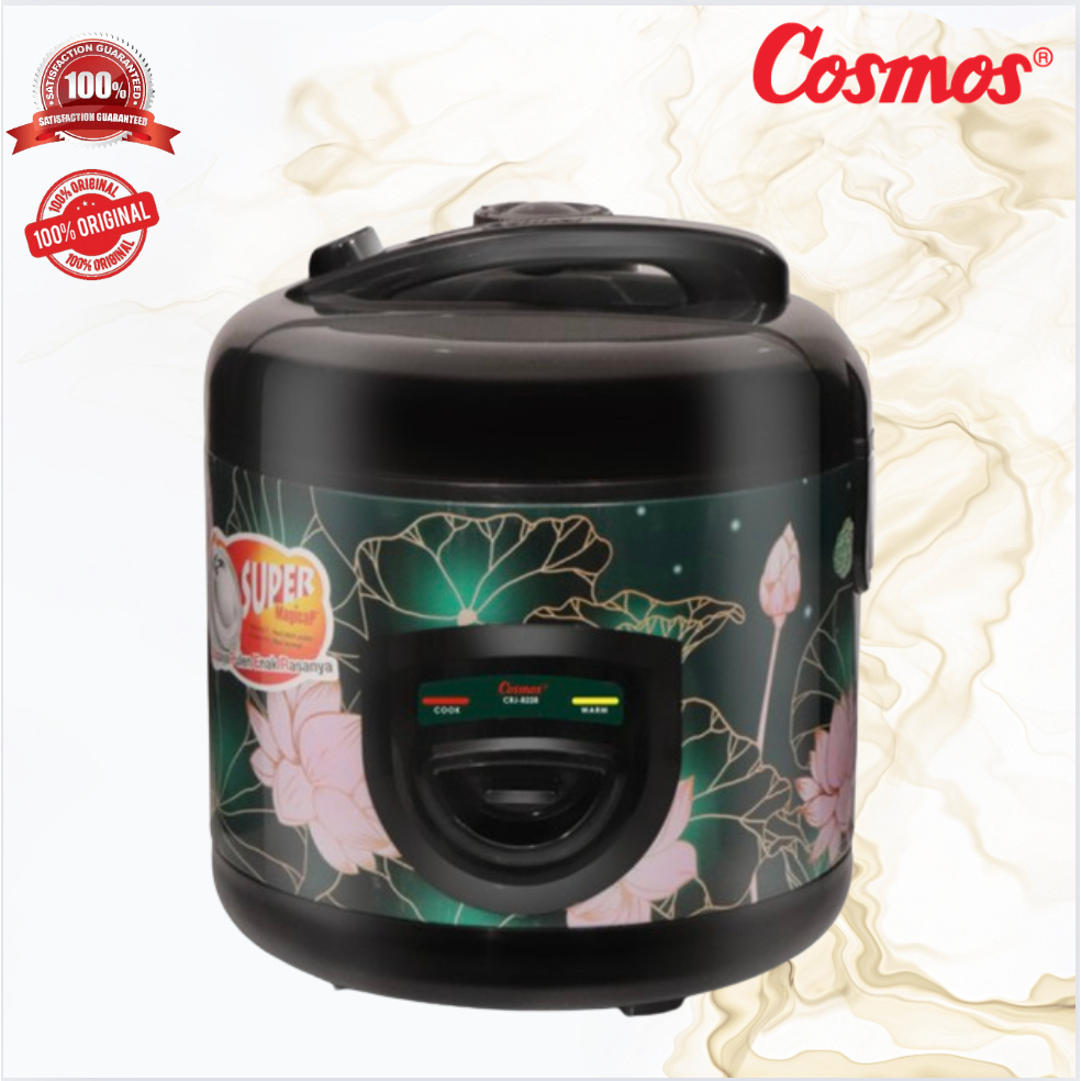 RICE COOKER COSMOS NON STICK CRJ8228B 2L/CRJ-8228B/CRJ-8228-B/CRJ-8228/CRJ 8228/ORIGINAL BERGARANSI