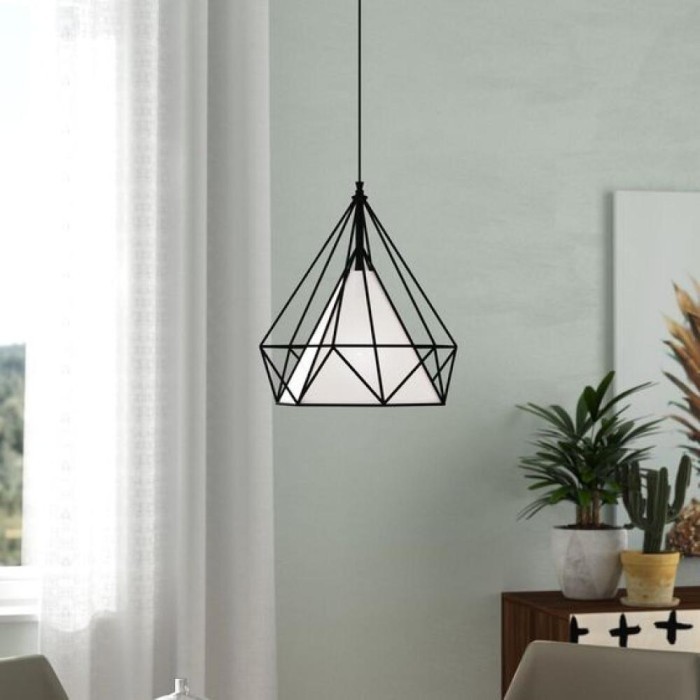 Fitting Lampu E27 Gantung Estetik Vintage Iron Hanging Lamp