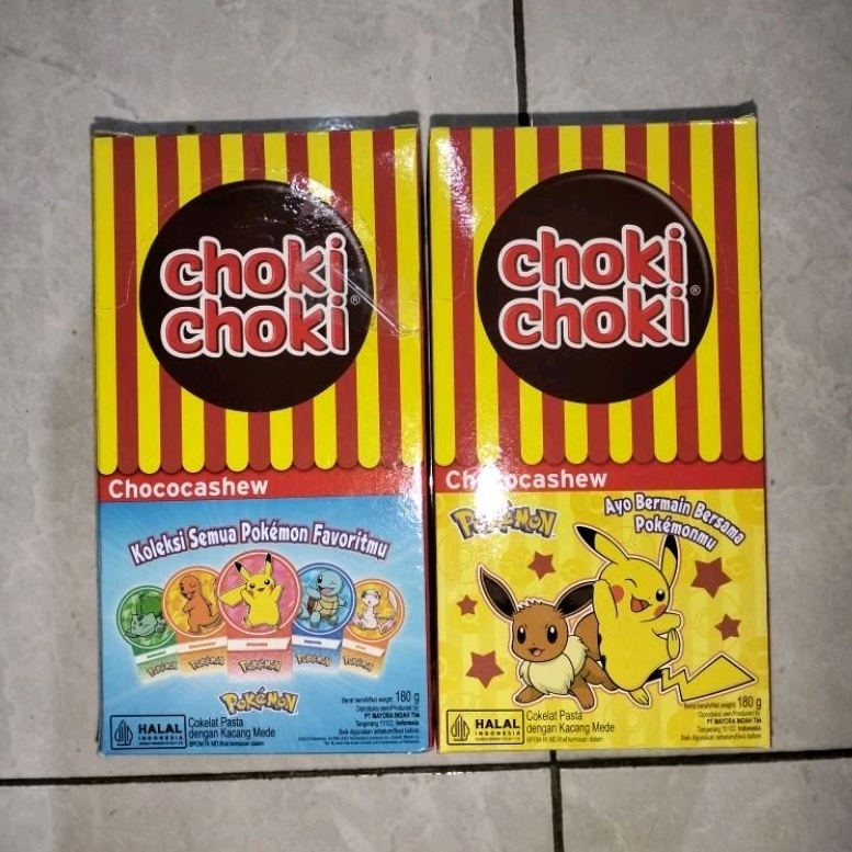 

Choki choki chococashew Box isi 20pcs