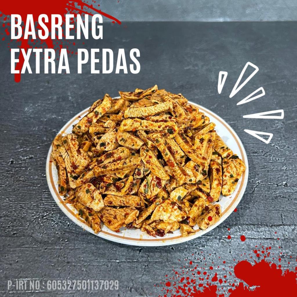 

Basreng Original Pedas Daun Jeruk Paket 5 kemasan 100gr Bareng Basreng