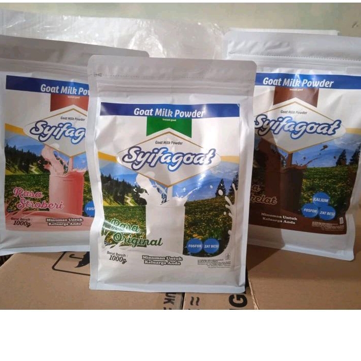 

Susu kambing Ekonomis Syifa goat 1.000 gram - Susu Kambing - Susu Bubuk