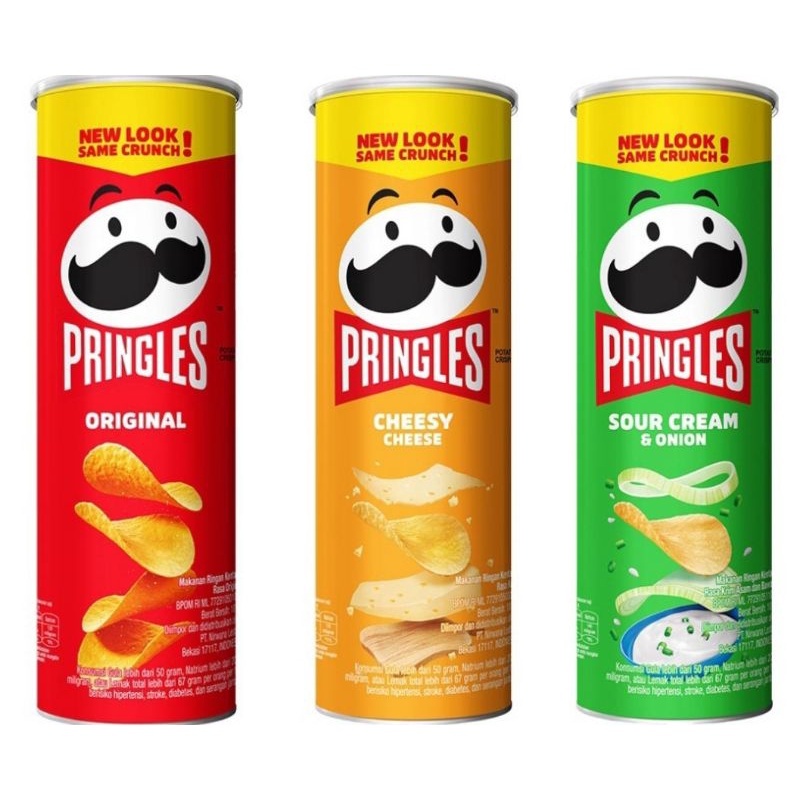 

PRINGLES POTATO CHIPS / KERIPIK KENTANG 107 GRAM