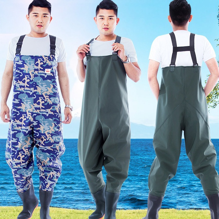 XC26619 Sepatu Boots But Karet Pria Dewasa Sawah Petani Panjang Model Celana Karet Lentur Kebun Manc