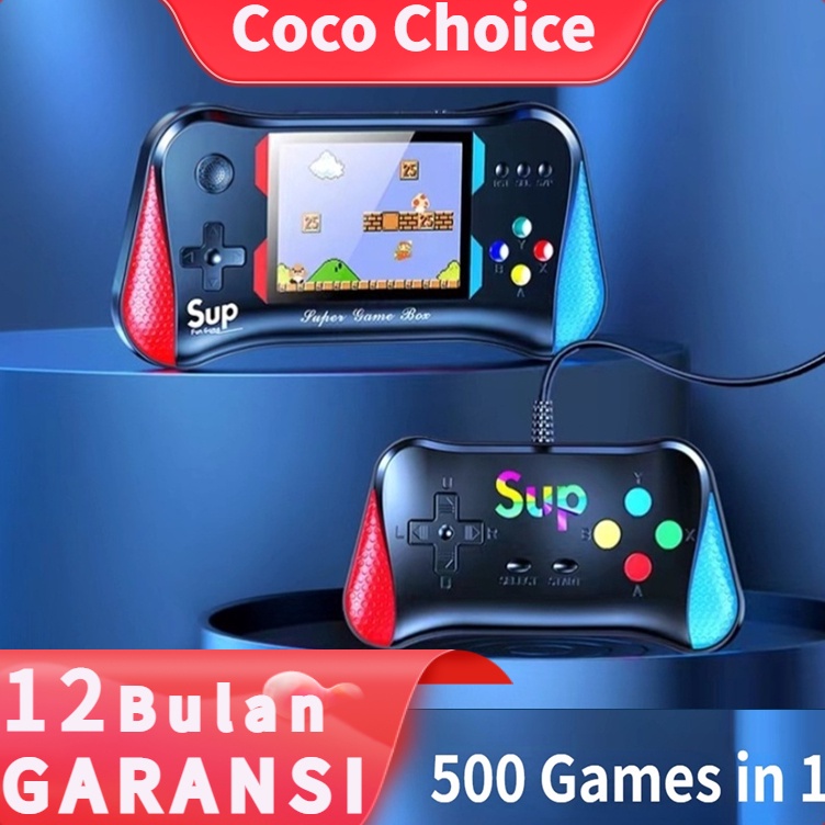 KODE N23E Coco Choice Gameboy Game Mini Portabel Konsol Retro 5 Games 8 BIT SUP Game Boy 2Player
