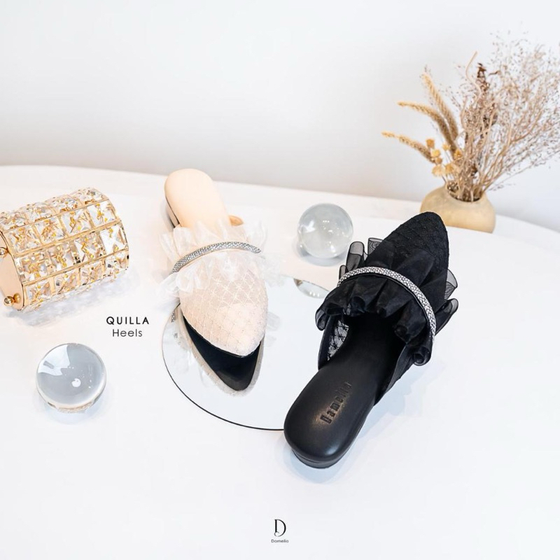 Damelia Melstore jkt Sandal heels mules Quilla DAMELIA MELSTORE JKT