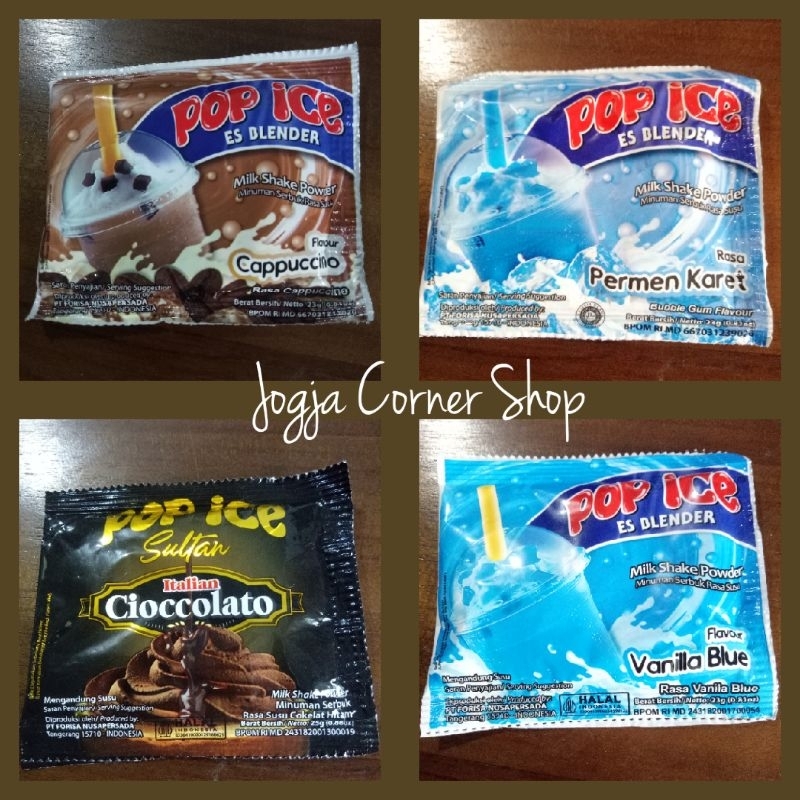 

JCS POP ICE Harga per 5 Sachet