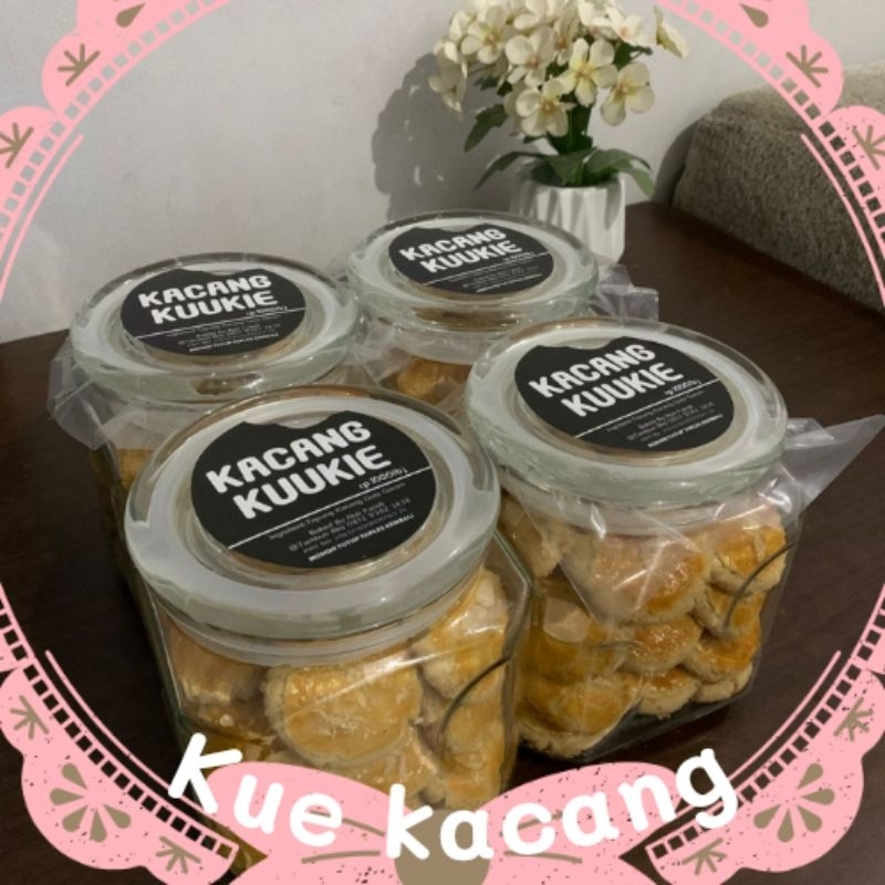 

kue kacang kemasan toples