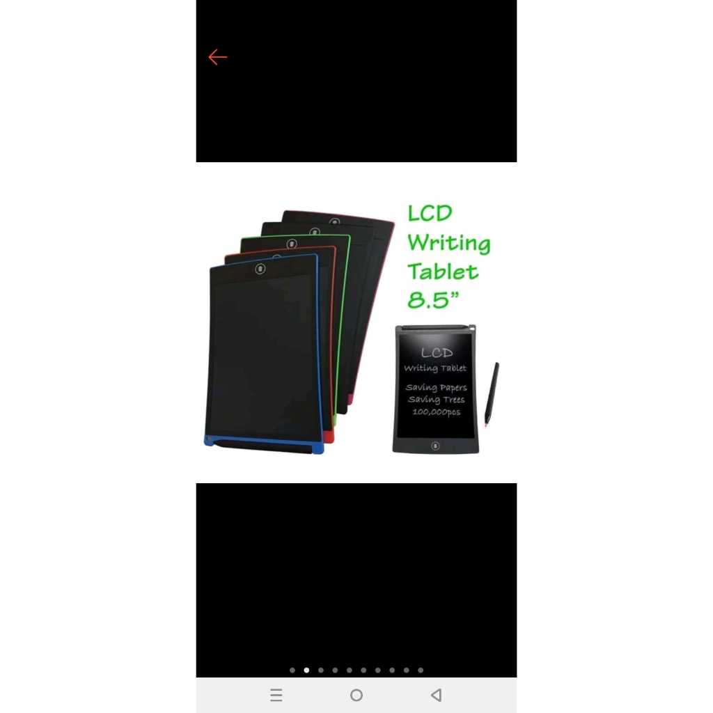 

8.5INCH TABLET GAMBAR ANAK / PAPAN LCD 8.5 " LCD WRITING DRAWING TABLET