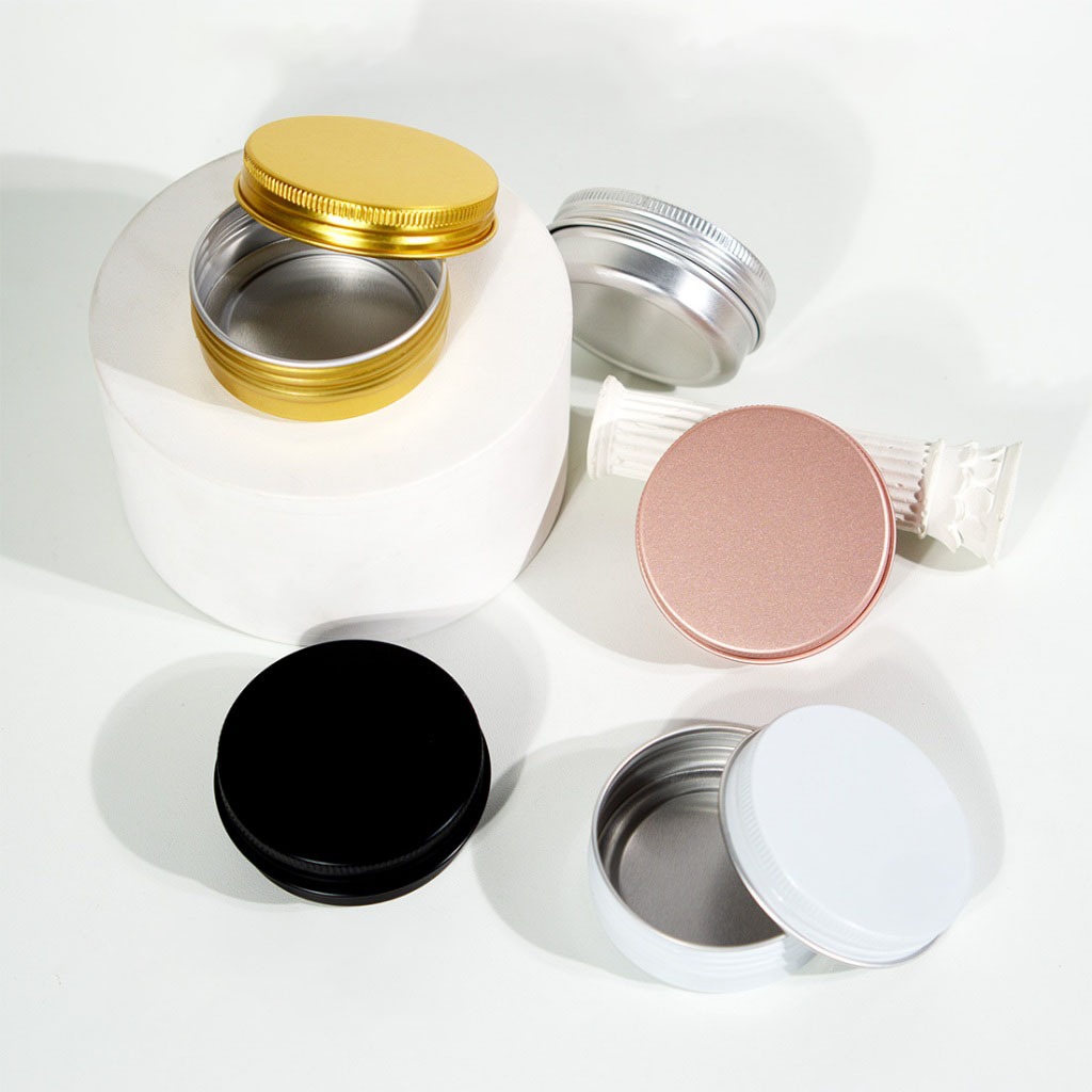 Pot Aluminium 30gram / Kaleng Pomade Wadah Pomade Aluminium 30 Gram/ Pot Lulur Aluminium / Pot Pomad