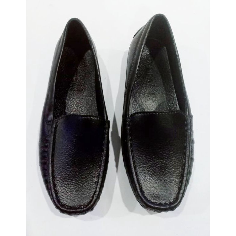 KODE Q42T Sepatu Karet Wanita Hitam Polos Sepatu pantofel Karet wanita Yumeida