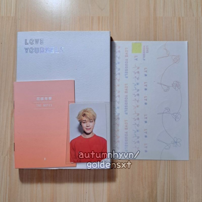 BTS - Love yourself her V version (jimin photocard)
