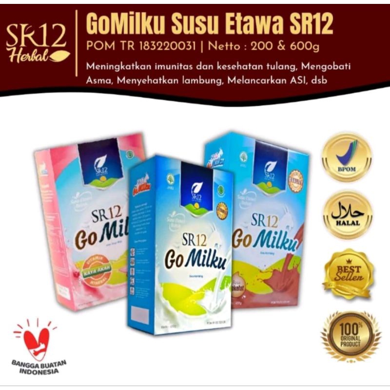 

Susu Kambing Etawa SR12 200gr/Susu Bubuk Kambing Etawa GOMILKU 200gr/Susu GOMILKU SR12 200gr/Susu GOMILKU 200gr