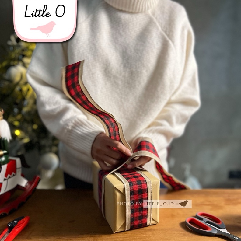 

PRODUCT TERMURAH Pita Kado Natal Christmas Ribbon Dekorasi Natal