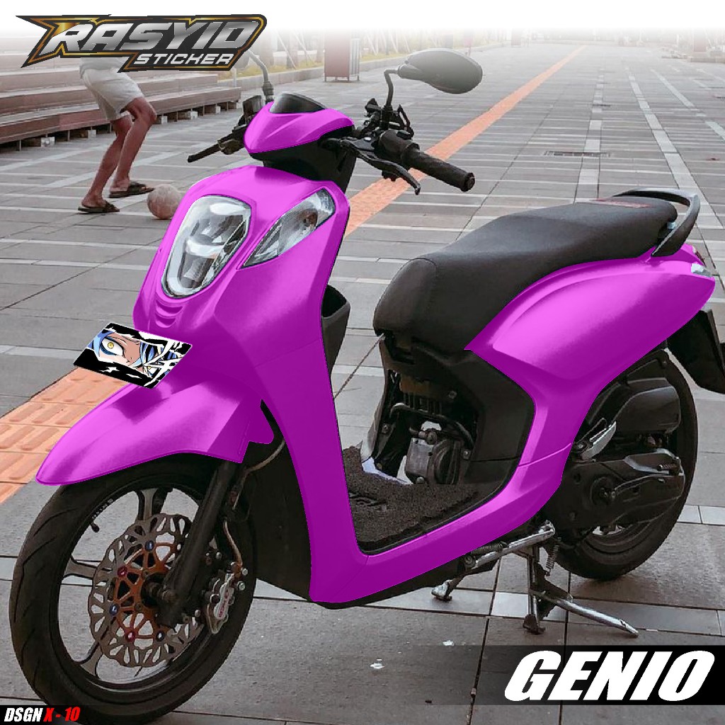 COD Sticker Decal Full Body Motor Honda Genio 2019 2020 2021 2022 2023 2024 Sticker Genio Polos Raci