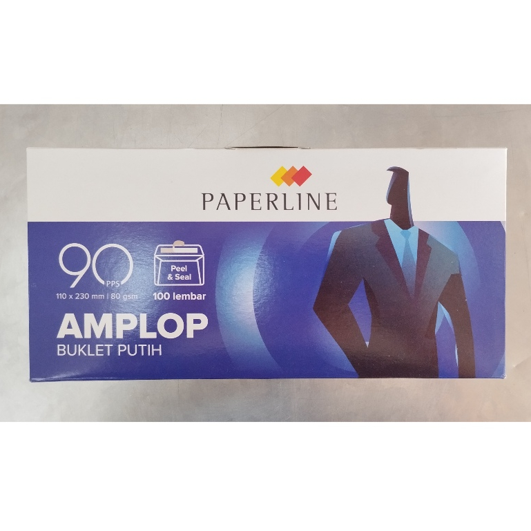 

AMPLOP PAPERLINE NO. 90 DENGAN LEM PADA PENUTUP AMPLOP