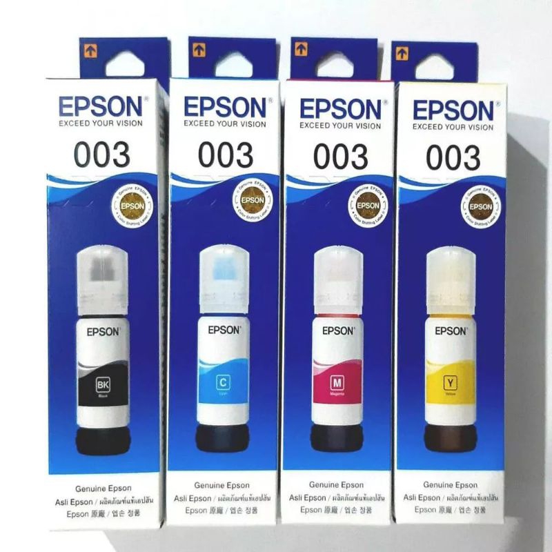 TINTA EPSON 003 ORIGINAL 1 SET L1110/L3110/L3150/L5190