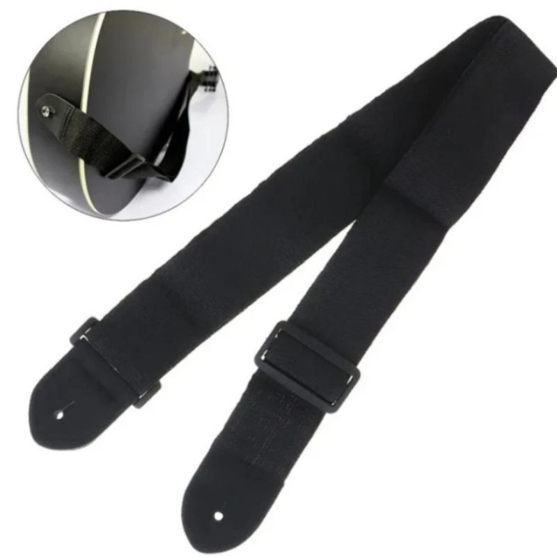 Strap Gitar Polos Sabuk gitar Polos Akustik / Elektrik / Ukulele