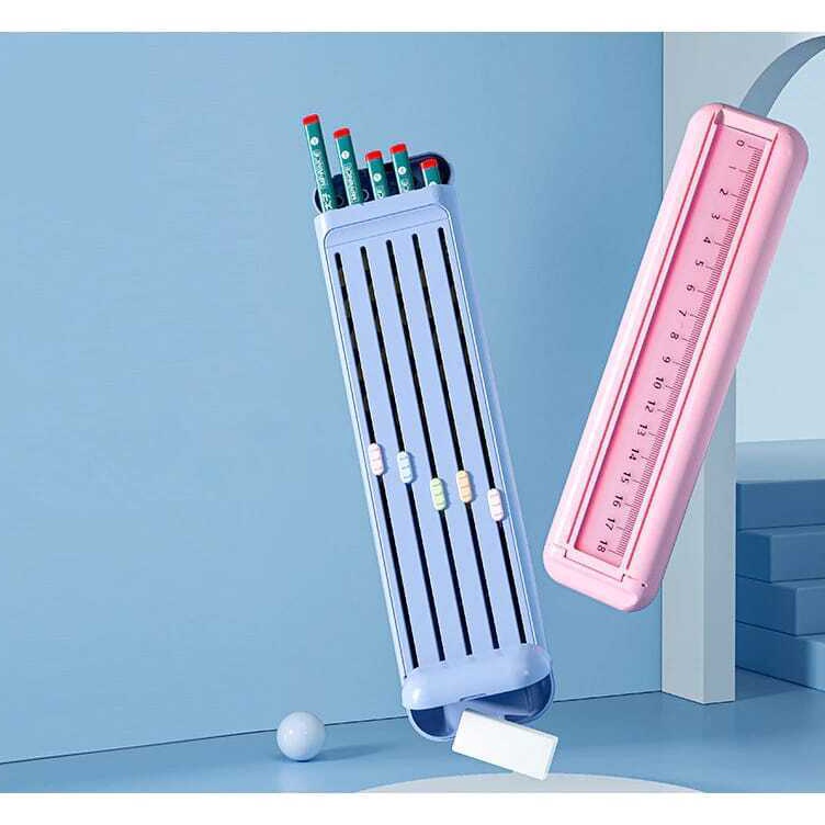 

Revolutionary Mia K3 Kotak Pensil Multifungsi Anti Retak 8in1 Tempat Pensil Lengkap Alat Tulis Kotak Pensil Anak Sekolah