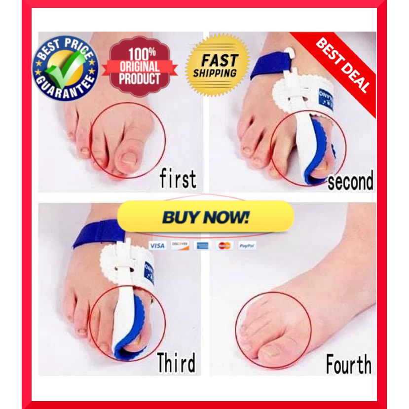 BARANG ORIGINAL 1 pair Bunion hallux valgus orthopedic corrector anti lecet jari kaki