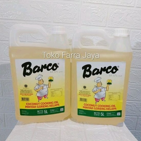 

Terlaris Minyak Goreng Kelapa Barco 5liter