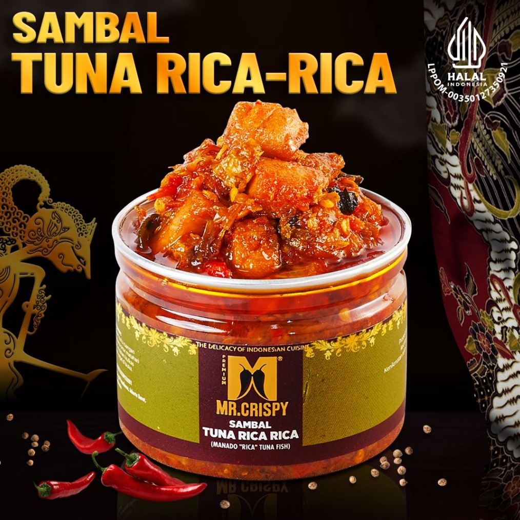 

Terlaris Sambal Tuna Rica ManadoSambel MrCrispy
