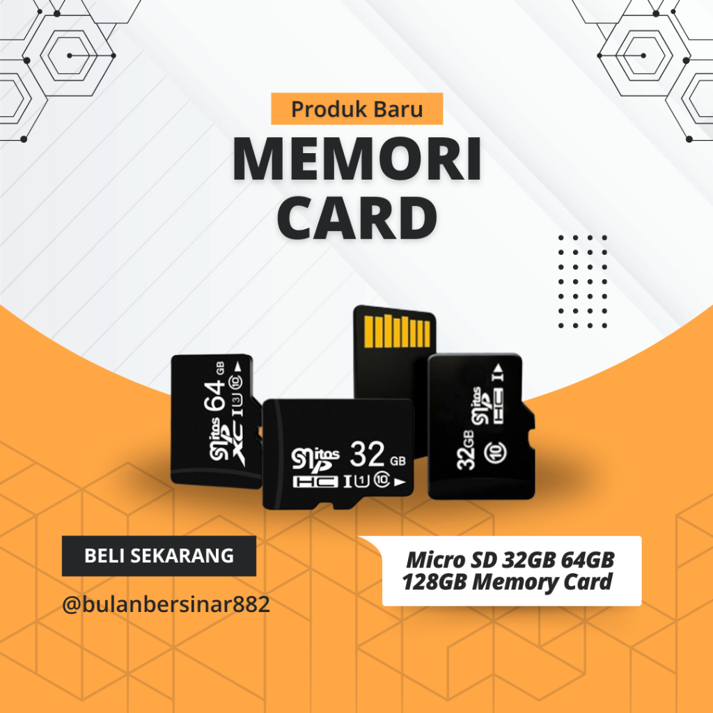 Micro SD Card Kartu Memori 32GB/64GB/16GB Memory Card Memory Untuk Kamera CCTV Original Penyimpan da