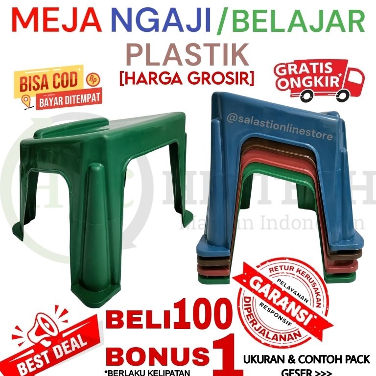 Lagi Tren QURAN TABLE  Lekar Ngaji  Meja Ngaji Plastik GROSIR HIKTECH