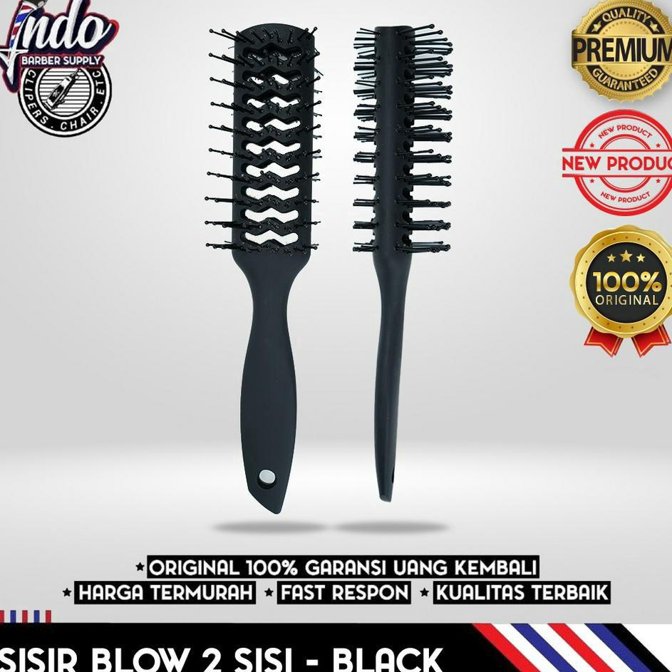 Vented Brush  Sisir Setengah Blow  Blow Brush  Sisir Cakar Setengah Blow  Sisir Blow