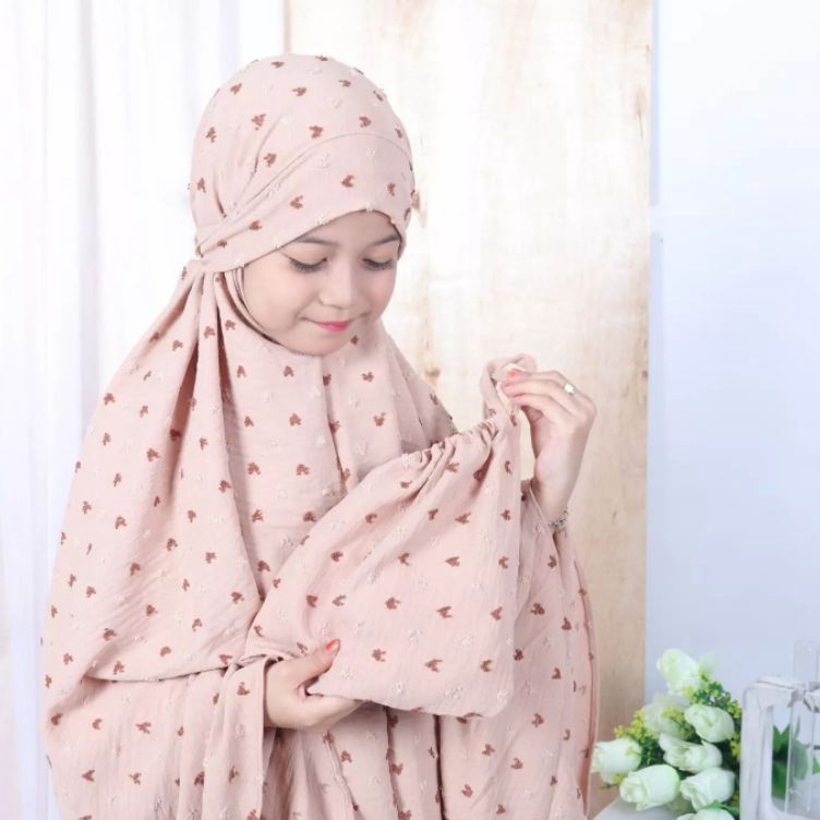 MUKENA LESTI PRAYER SET  MUKENA ANAK PEREMPUAN