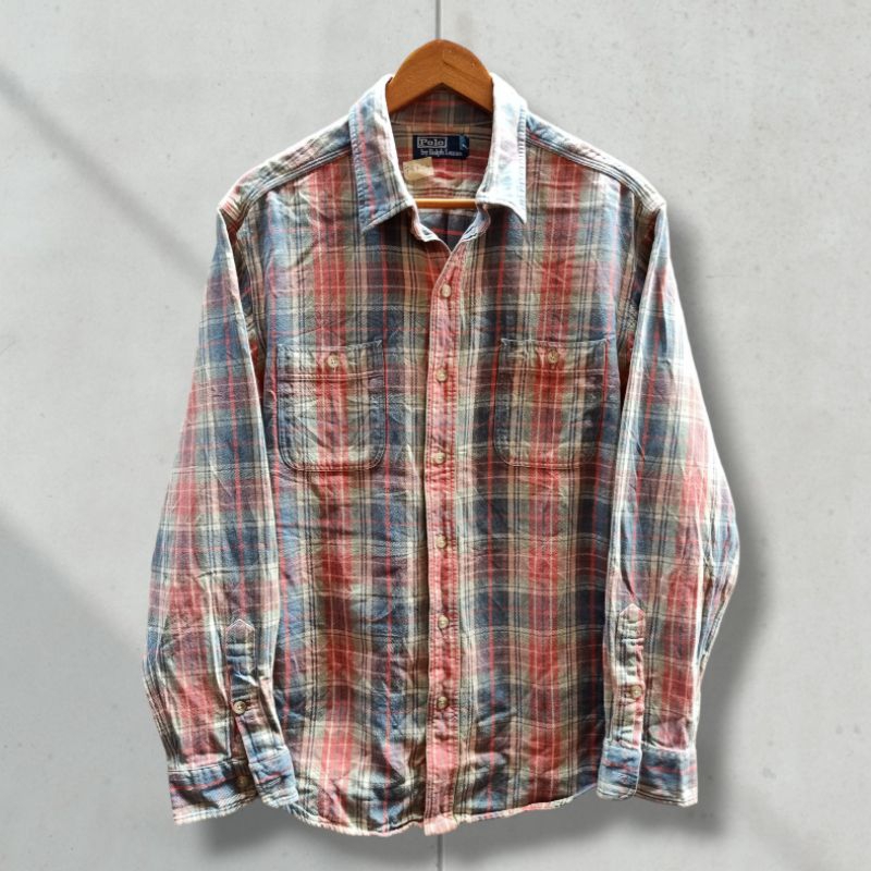 POLO RALPH LAUREN KEMEJA FLANNEL