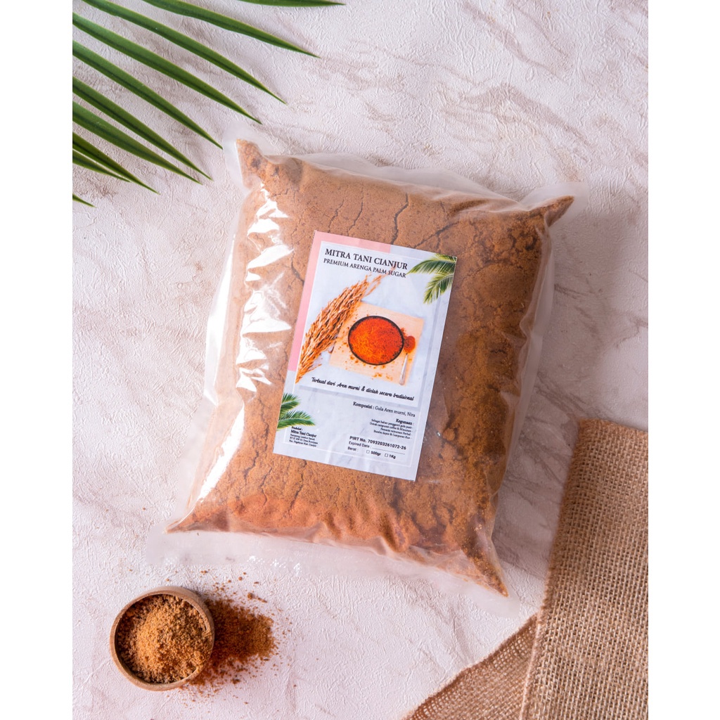 

Termurah GULA AREN BUBUK ORGANIK PALM SUGAR GULA SEMUT 1 Kg