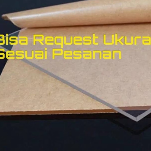 

Akrilik Lembaran 3mm 2x5cm Acrylic Sheet