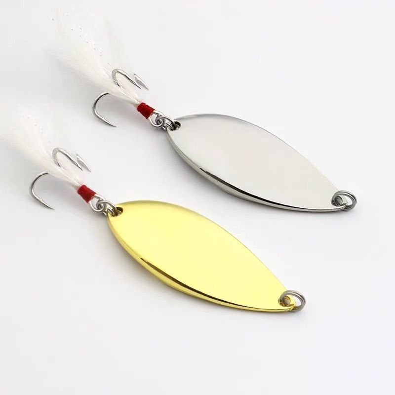 Umpan Casting Hampala Spoon Lure Silver Gold 3gr 5gr 7gr 10gr 15gr 20gr 25gr 30gr Lure Casting