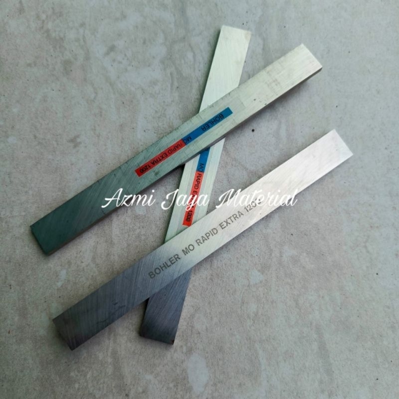 Pahat Bubut Bohler 3 x 16 x 160 mm Mata Pisau Bubut Besi Plat Bohler Mo Rapid Extra 1200
