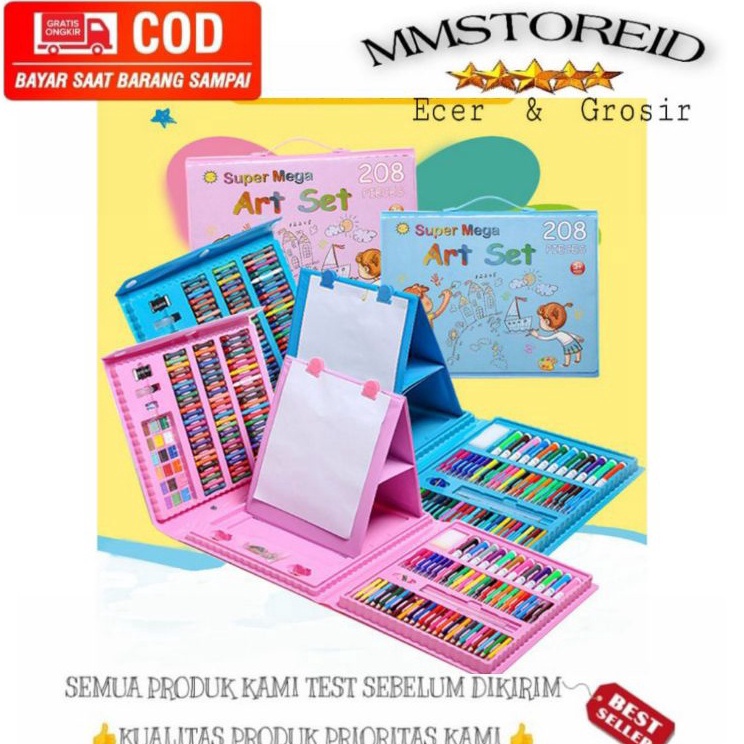 

MM Crayon set 28 art set crayon drawing set in 28 alat melukis dan mewarnai anak crayon menggambar anak 28 in 1