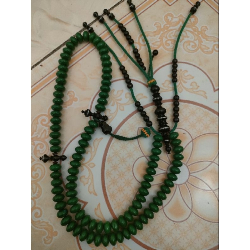 tasbih tijani Marjan hijau