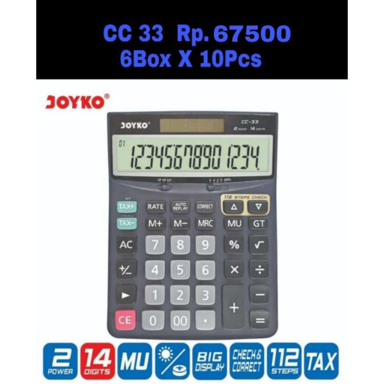 

Joyko Kalkulator CC 33